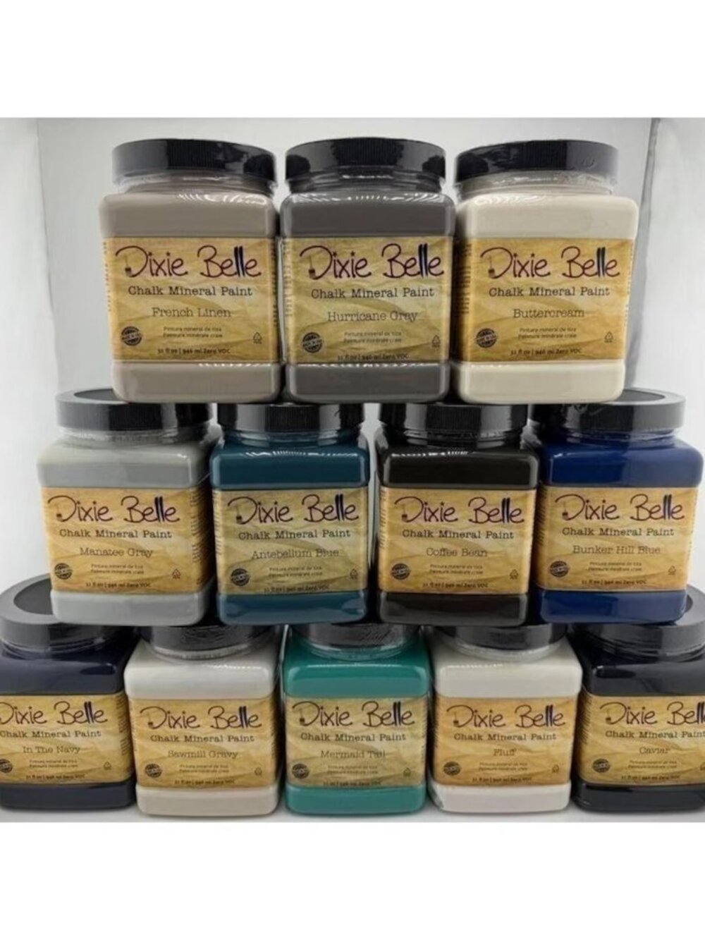 Dixie Belle Chalk Mineral Paint 32oz Furniture DIY Paint Multiple Colors